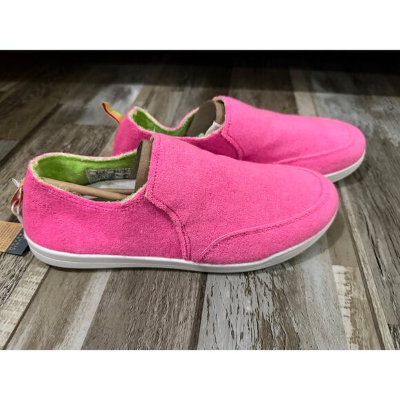 Bright Pink Slip-On Womens Shoes By Vionic Beach Size 5 - Picture 4 of 8